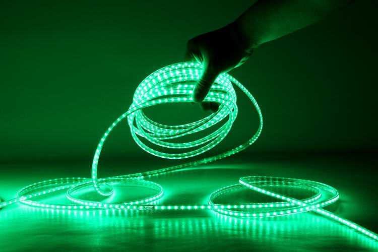 3014 - 96D - 5MM Зеленые светодиодные полосчатые лампы