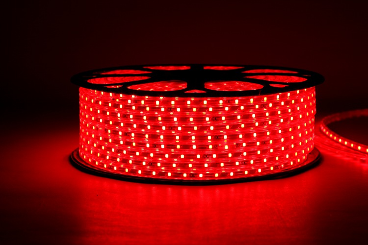 4040-60D-6MM Cahaya Strip LED Merah