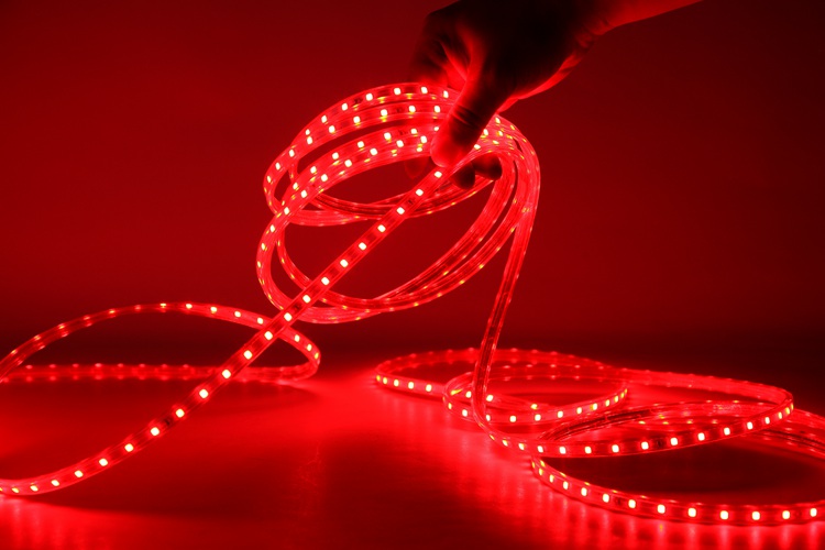 4040-60D-6MM Cahaya Strip LED Merah