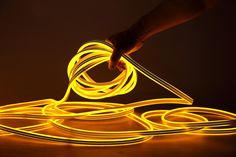 Doppelseitiger flexibler Gold Light Strip
