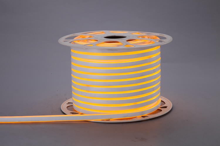 Einseitiger flexibler gelber Lichtband